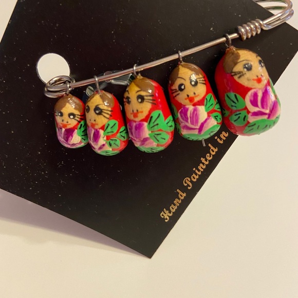 Russian Stacking Doll Pin.. - Picture 2 of 5